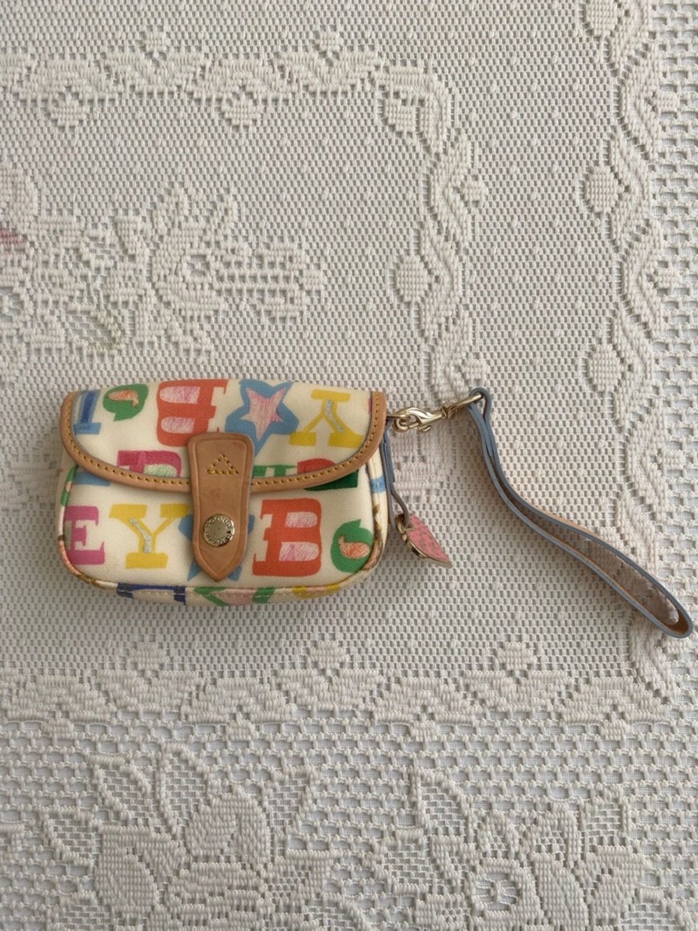 Dooney and Bourke Vintage Logo Wristlet